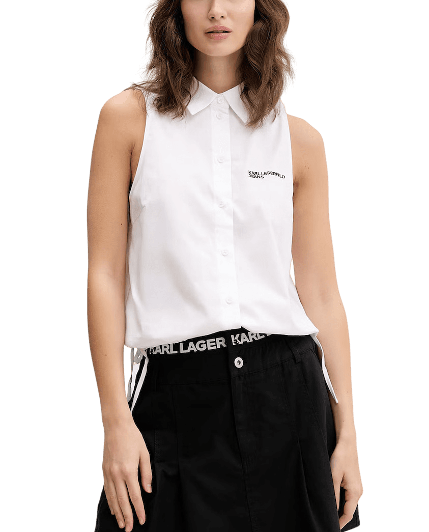 Women's Shirts Karl Lagerfeld White