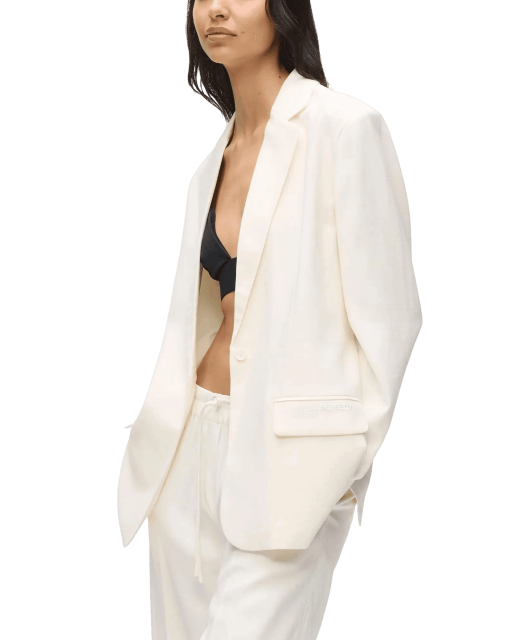 Γυναικείο Σακάκι Μαύρο Karl Lagerfeld Jeans B2W14030-999 BLACK