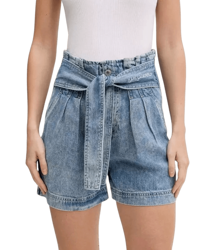 Γυναικείο Τζιν Σορτς Μπλε Karl Lagerfeld Jeans B2W10069-1BM WASHED MID BLUE