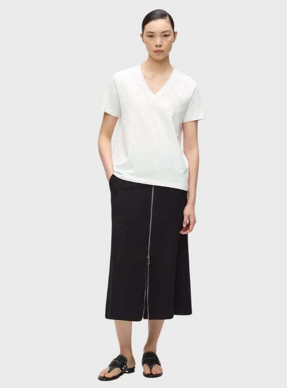 Γυναικείο Essential T-shirt Λευκό Karl Lagerfeld B2W17096-100 WHITE