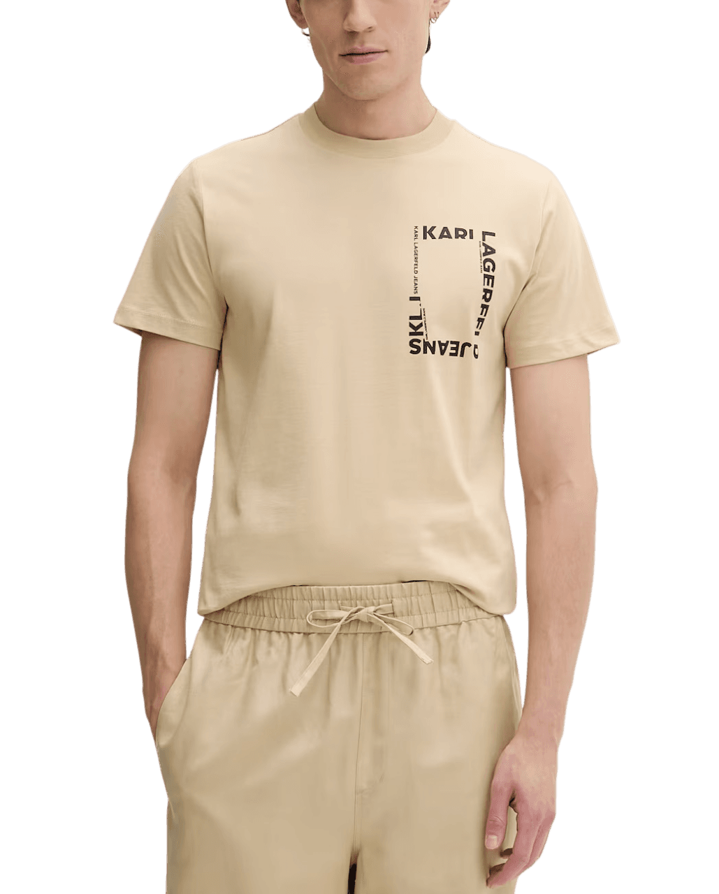 Men's T-Shirts Karl Lagerfeld Black