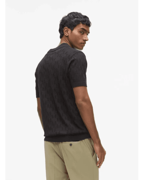 Ανδρικό Polo Μαύρο Karl Lagerfeld 655005 562301-990