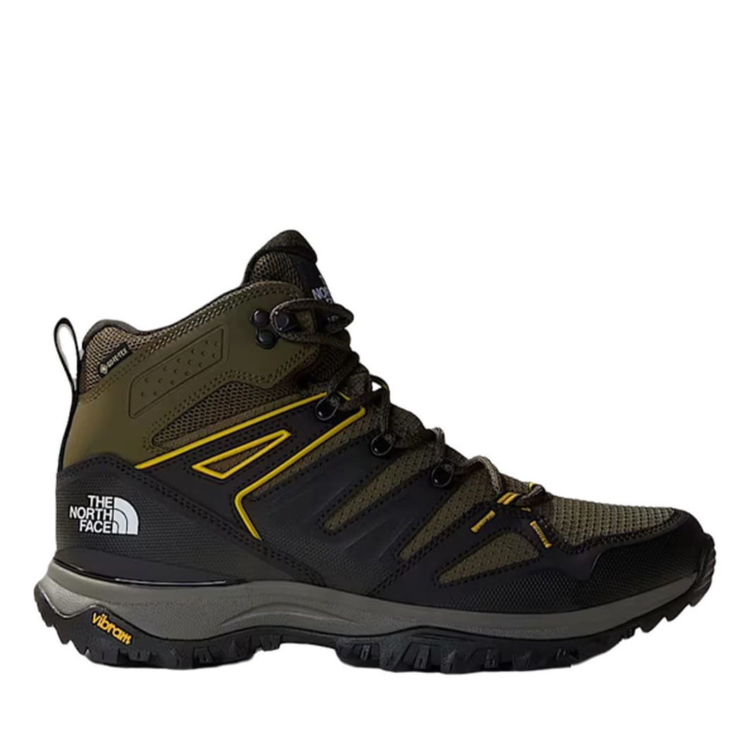 Ανδρικά Δερμάτινα Hedgehog Mid GORE-TEX Μποτάκια Χακί The North Face NF0A8AAABQW