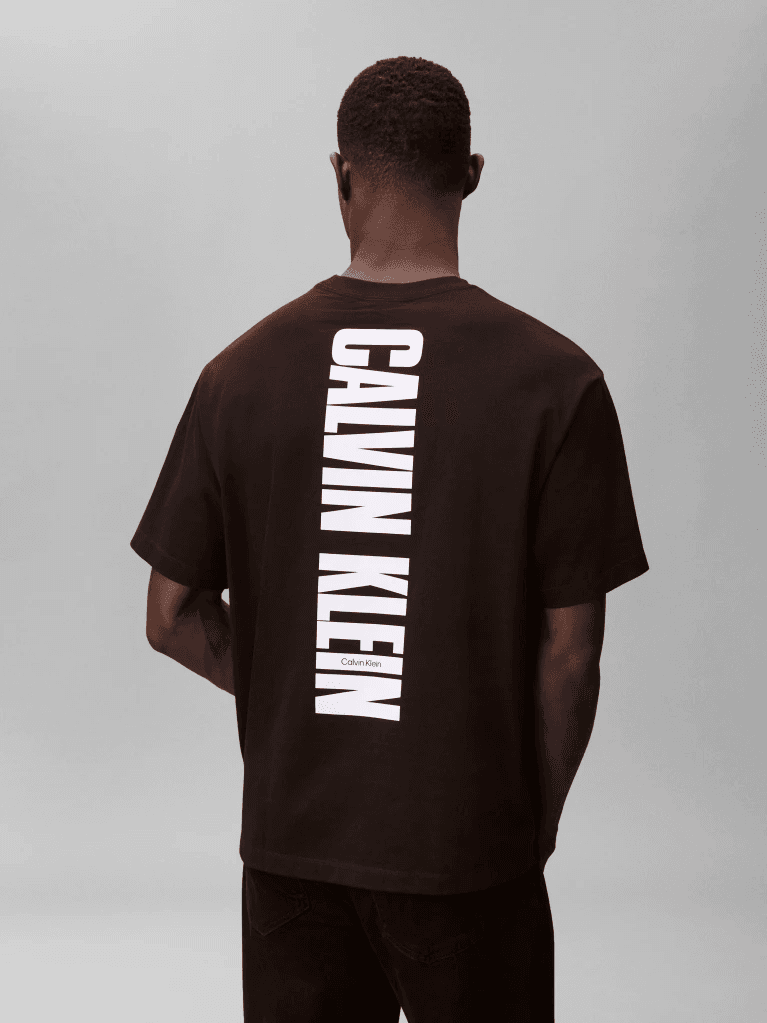 T-SHIRT CALVIN KLEIN JERSEY BLACK CALVIN KLEIN