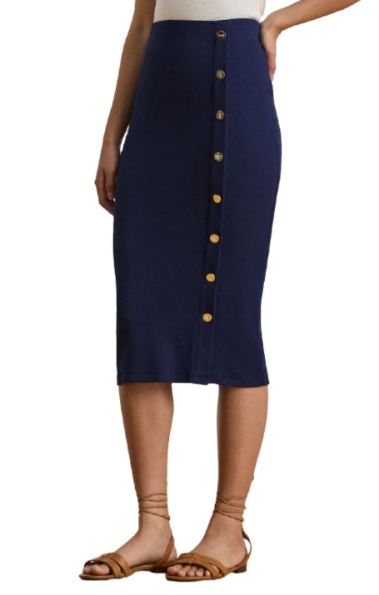 Γυναικεία Tarver Φούστα Navy Μπλε Ralph Lauren 200P03762001-Navy