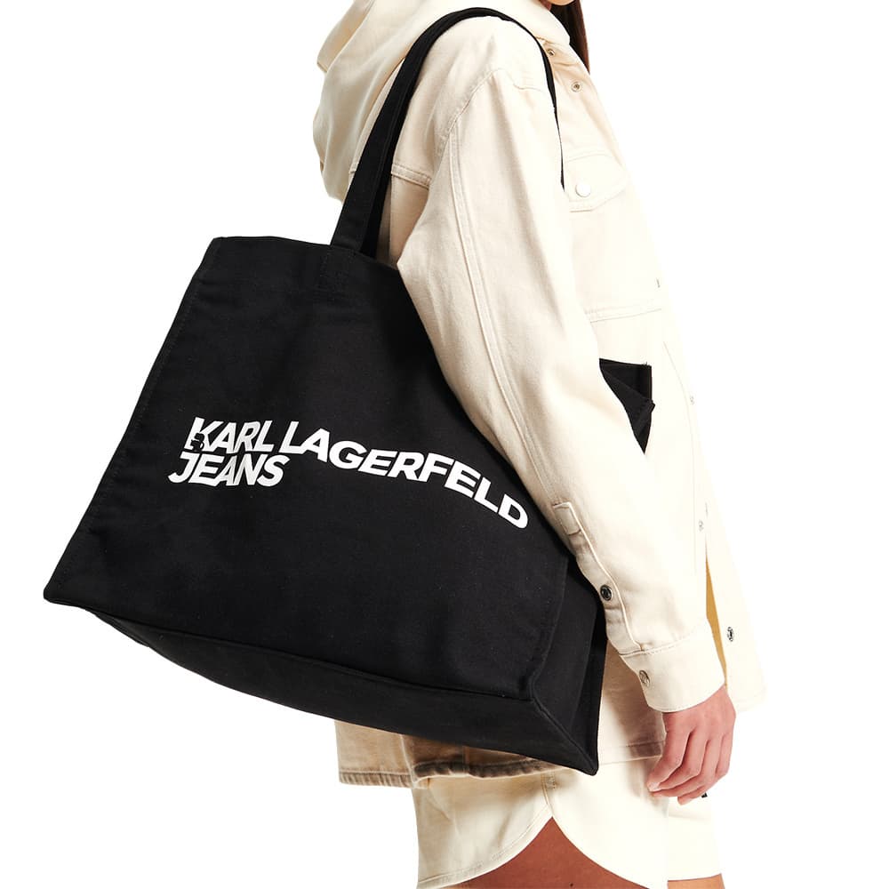 Γυναικεία Shopper Τσάντα Μαύρη Karl Lagerfeld Jeans A1W50002-999 BLACK