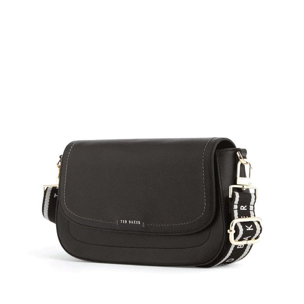 Γυναικεία Δερμάτινη Louiize Τσάντα Χιαστί Μαύρη Ted Baker 283918-Black