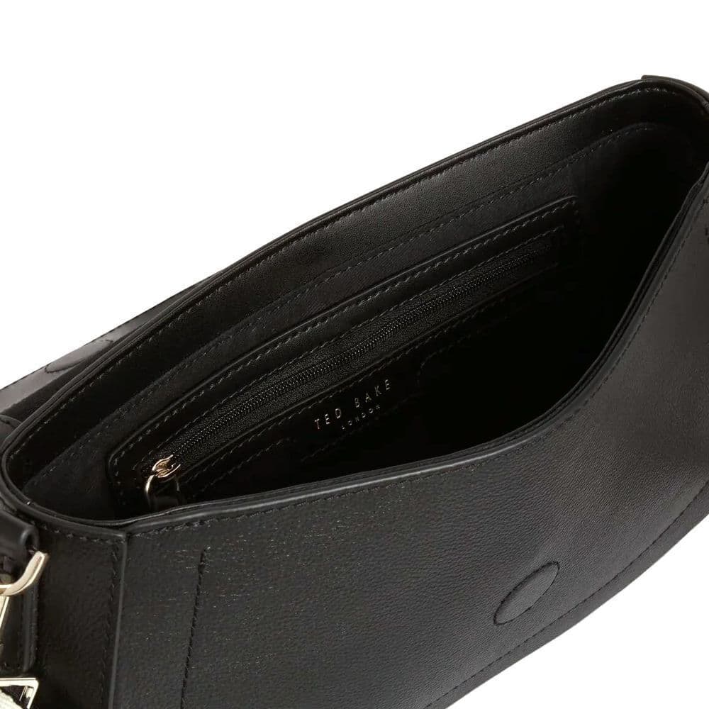 Γυναικεία Δερμάτινη Louiize Τσάντα Χιαστί Μαύρη Ted Baker 283918-Black