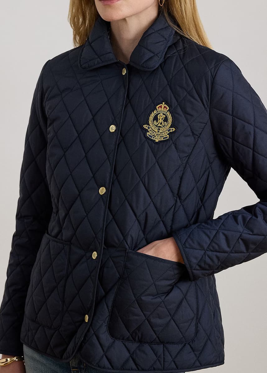 Γυναικείο Μπουφάν Navy Μπλε Ralph Lauren 297P10878002-Navy