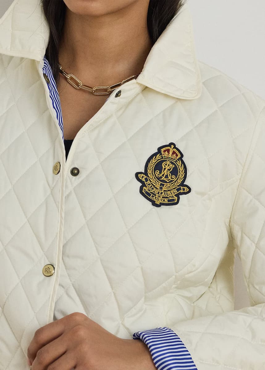 Γυναικείο Μπουφάν Κρεμ Ralph Lauren 297P10878001-Natural