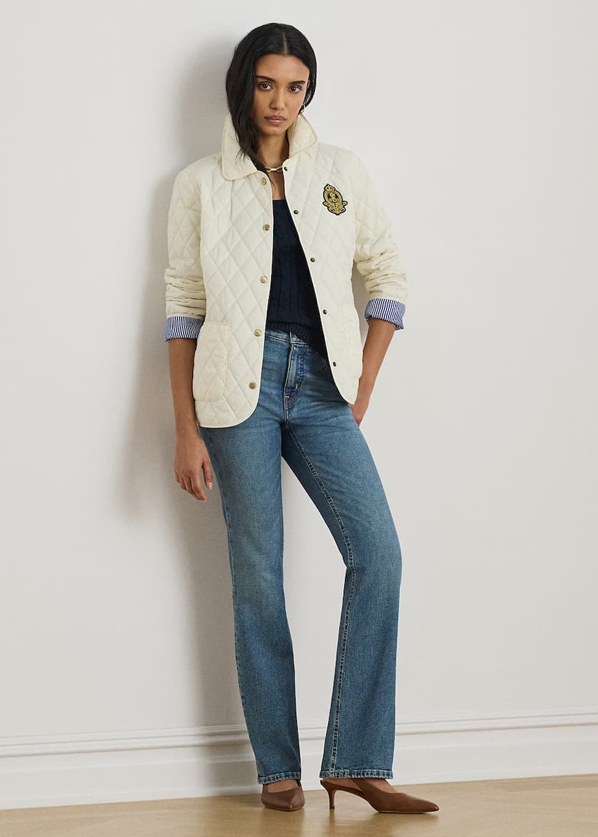 Γυναικείο Μπουφάν Κρεμ Ralph Lauren 297P10878001-Natural