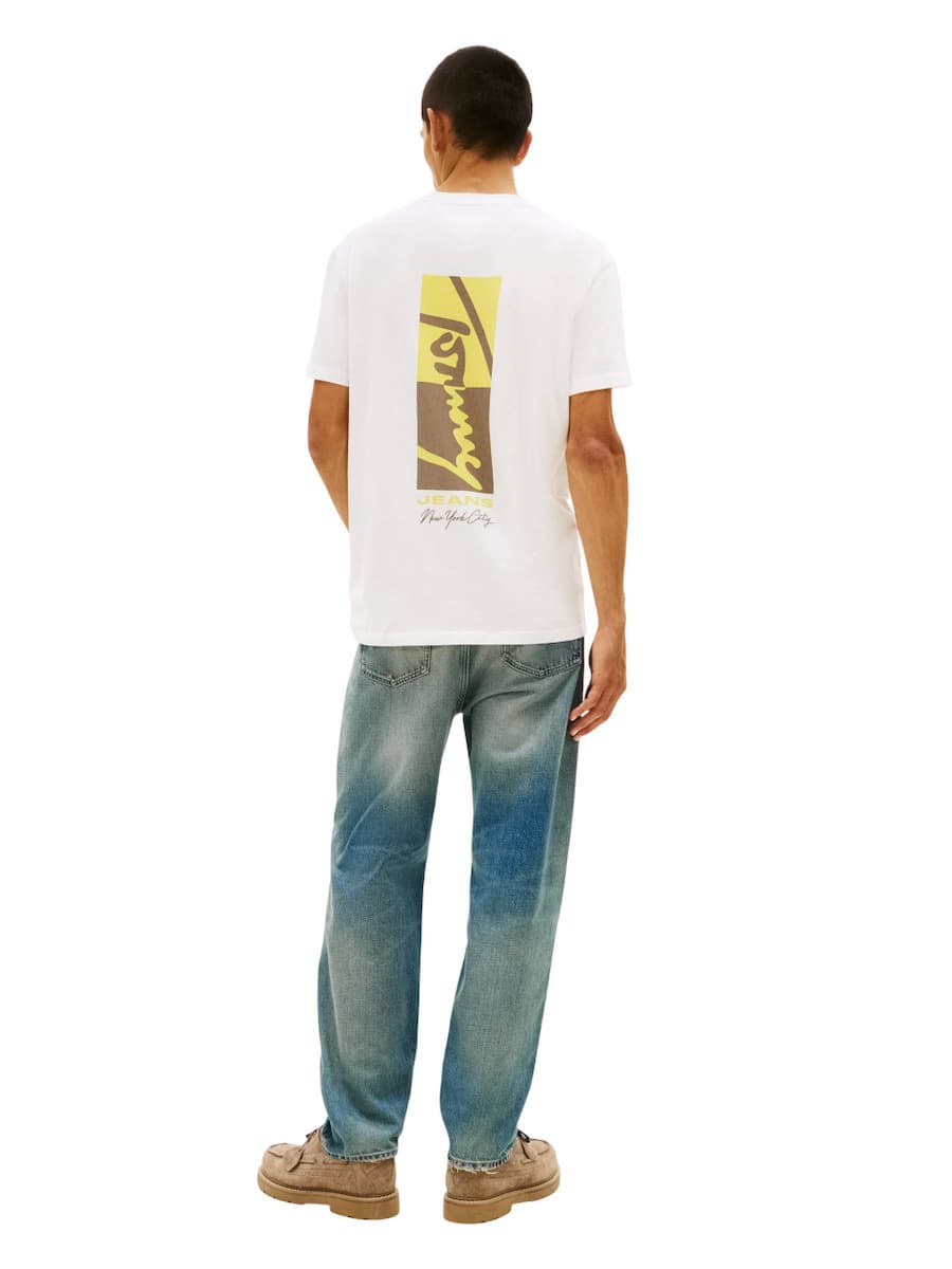 Men's T-Shirts Tommy Hilfiger White