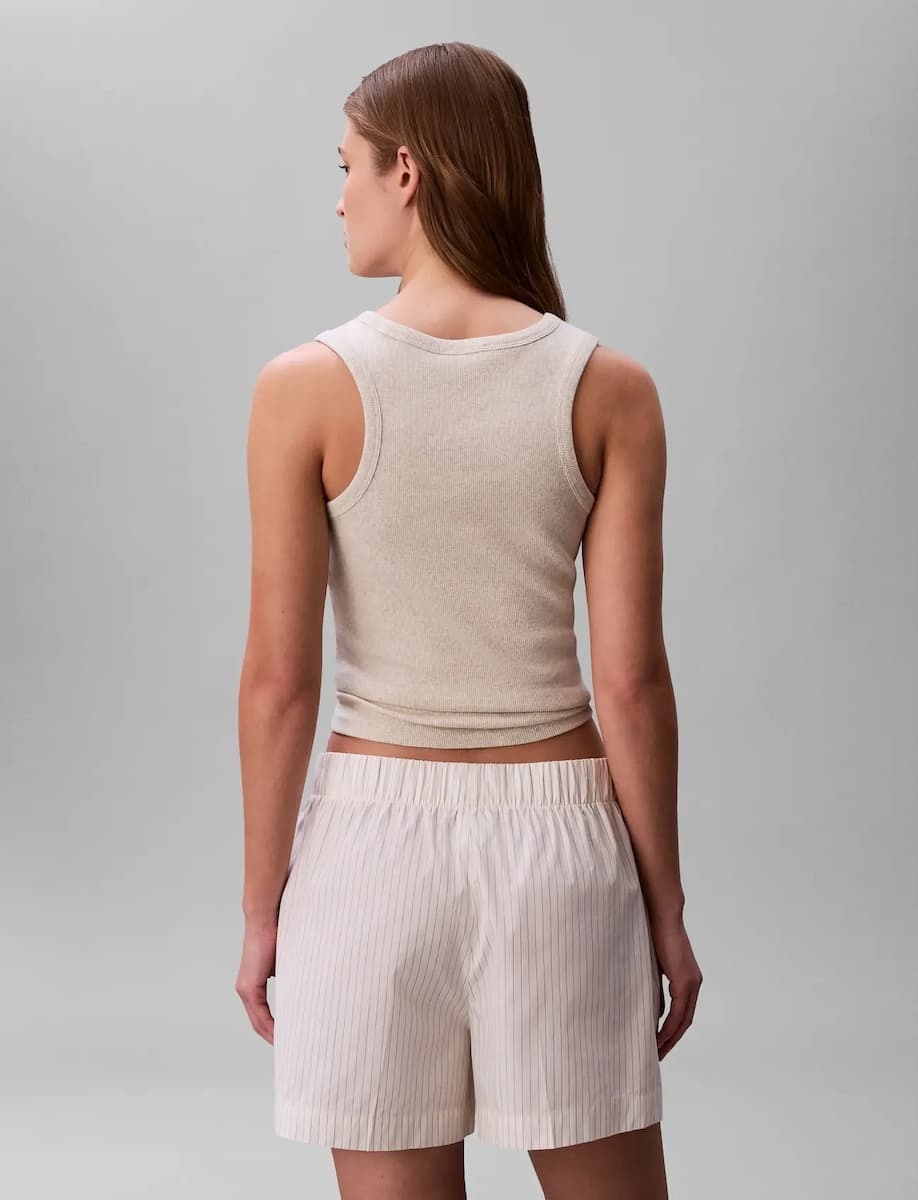 Γυναικείο Σορτς Μπεζ Calvin Klein LV047F628G-F7J