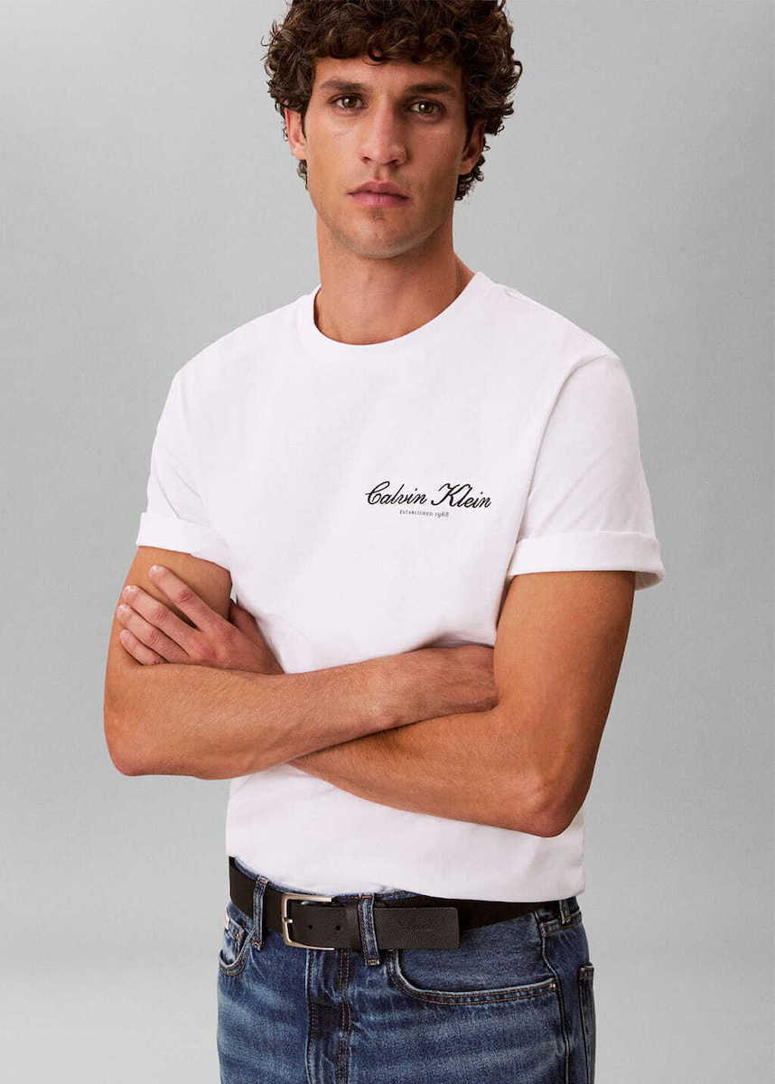 Men's T-Shirts Calvin Klein White
