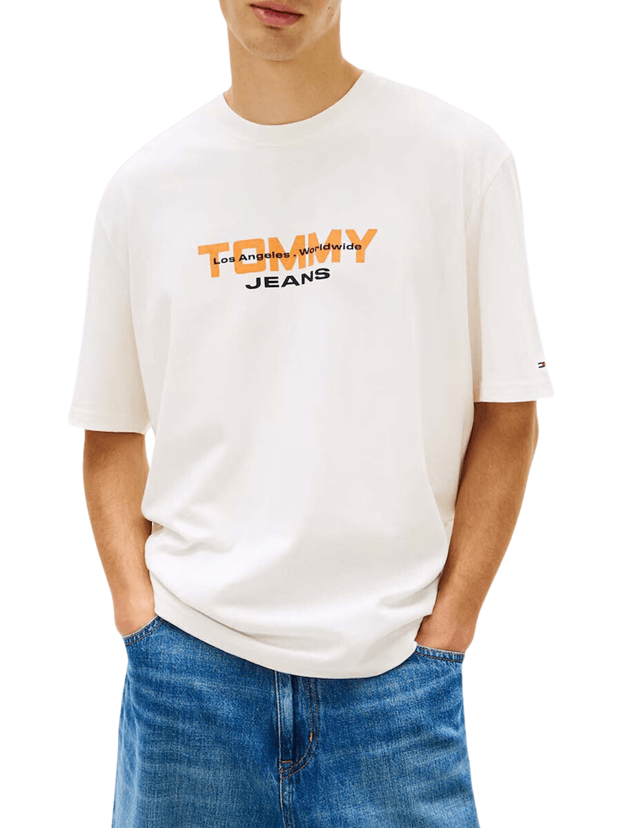 Men's T-Shirts Tommy Hilfiger White