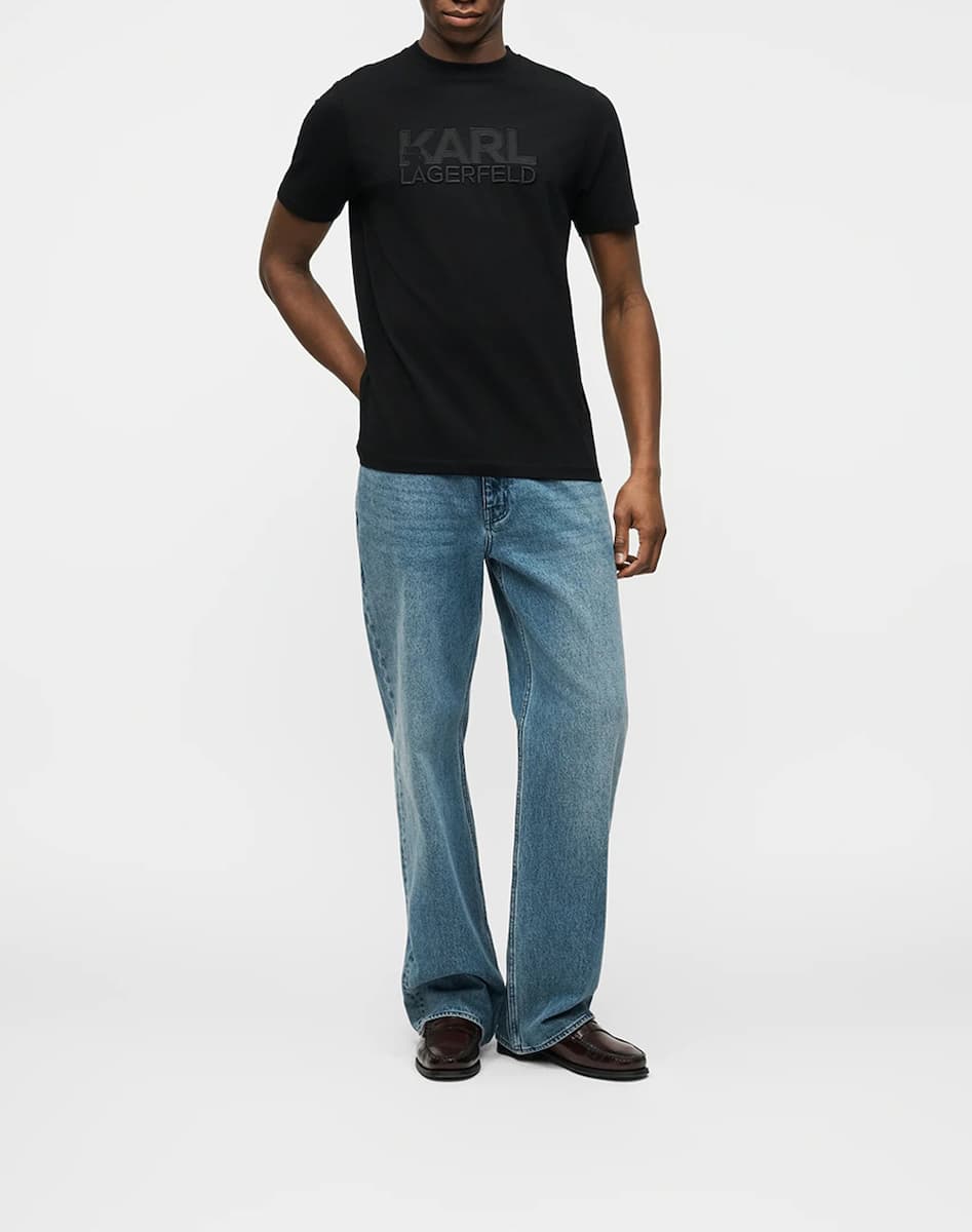 Men's T-Shirts Karl Lagerfeld Black