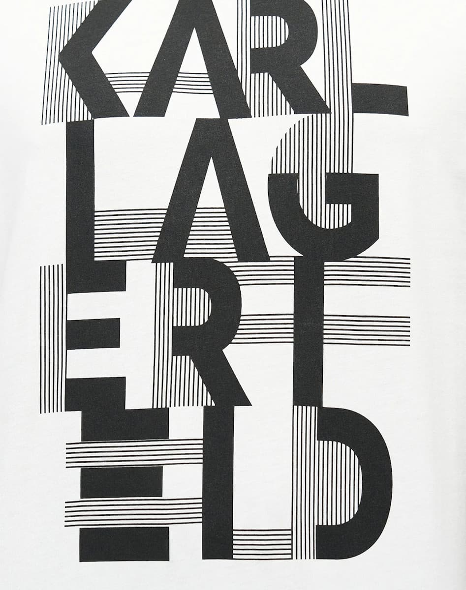 Ανδρικό T-shirt Λευκό Karl Lagerfeld 755130 562225-10