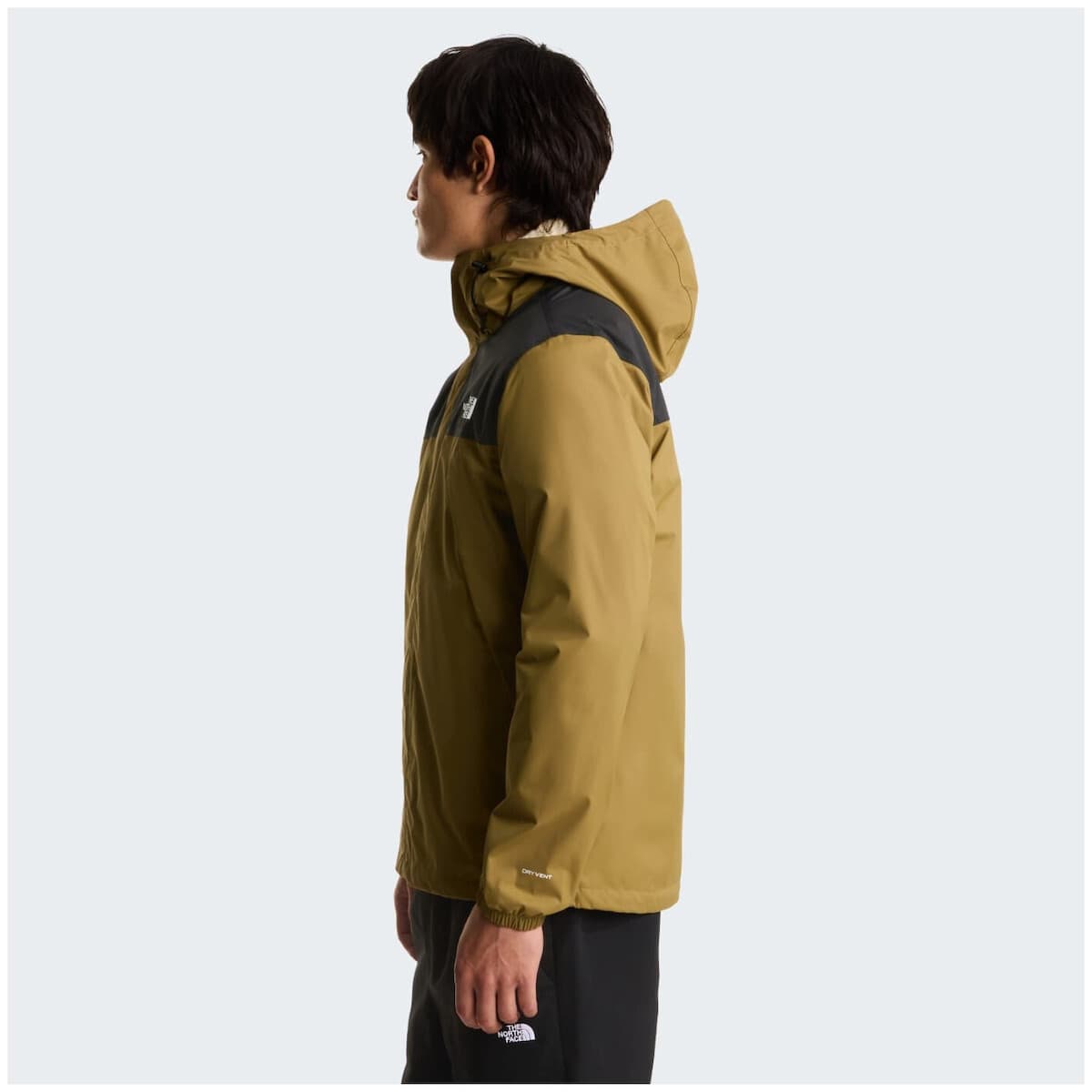 Ανδρικό Αντιανεμικό Antora Μπουφάν Λαδί The North Face NF0A7QEY-KAL1