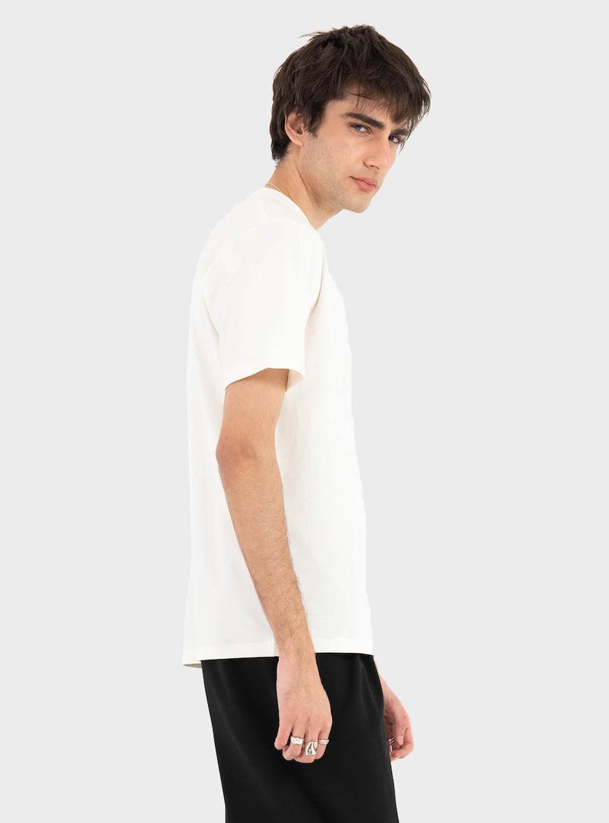 Ανδρικό T-shirt Εκρού Karl Lagerfeld 755047 562235-80