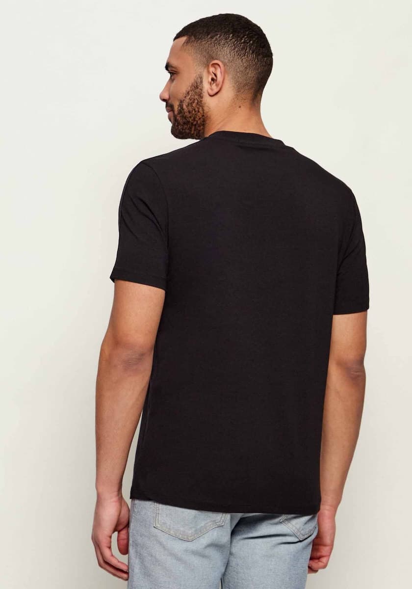 Ανδρικό T-shirt Μαύρο Karl Lagerfeld 755048 562235-990