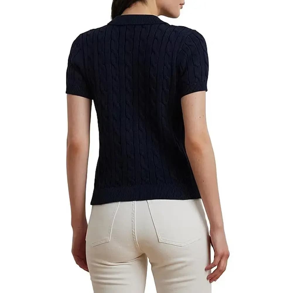Γυναικείο Πλεκτό Polo Navy Μπλε Ralph Lauren 200932224002-Navy