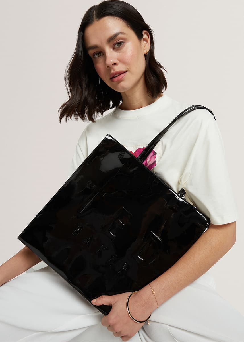 Γυναικεία Iconny Τσάντα Μαύρη Ted Baker 283615-Black