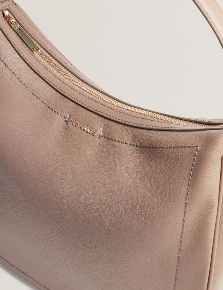 Γυναικεία Δερμάτινη Lyshia Τσάντα Μπεζ Ted Baker 283921-taupe