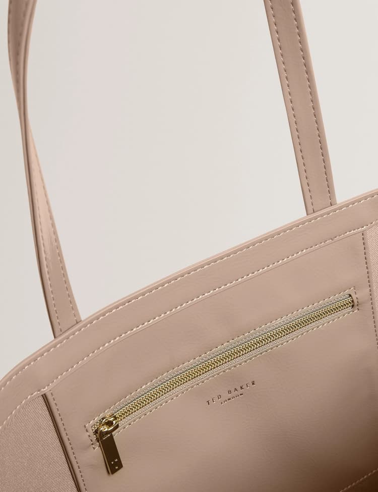 Γυναικεία Crikon Crinkle Τσάντα Μπεζ Ted Baker 283872-stone