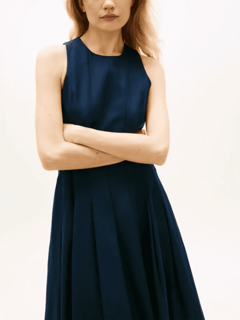 Women's Midi Dresses Tommy Hilfiger Blue