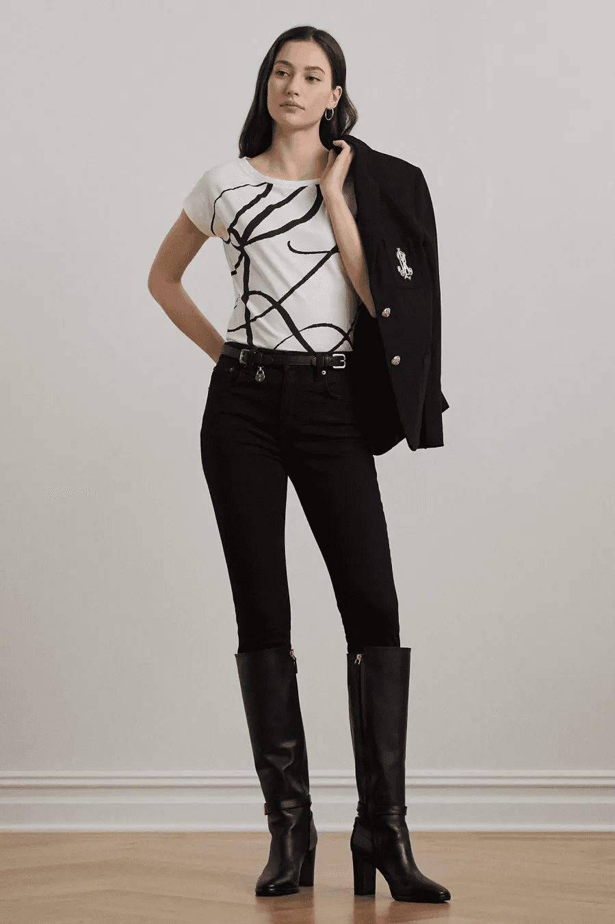 Γυναικείο T-shirt Λευκό Ralph Lauren 200748765001-White