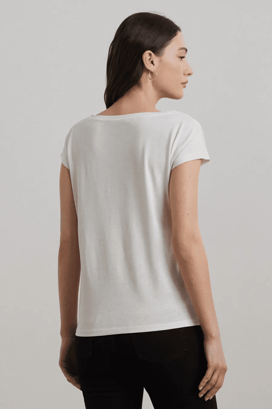 Γυναικείο T-shirt Λευκό Ralph Lauren 200748765001-White