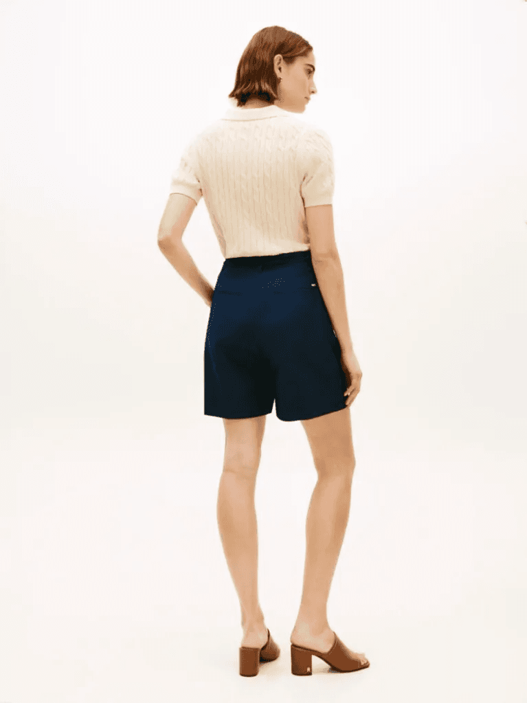 Γυναικεία Βερμούδα Navy Μπλε Tommy Hilfiger WW0WW49040-C1G