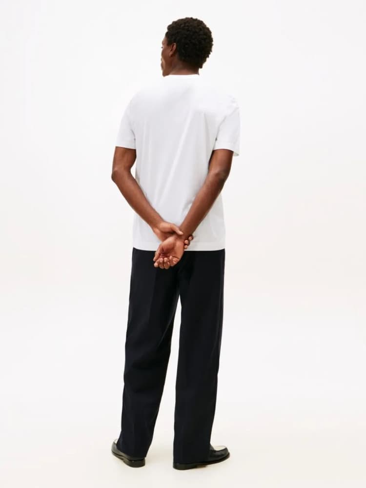 Ανδρικό T-shirt Λευκό Tommy Hilfiger MW0MW41860-YBS