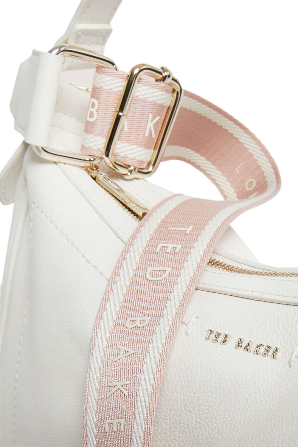 Γυναικεία Δερμάτινη Lyshia Τσάντα Λευκή Ted Baker 283921-ivory