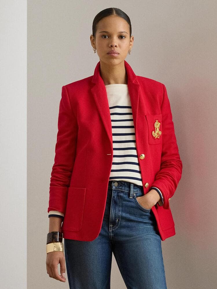 Γυναικείο Anfisa Σακάκι Κόκκινο Ralph Lauren 200797305030-Red