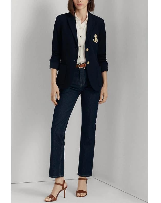 Γυναικείο Anfisa Σακάκι Navy Μπλε Ralph Lauren 200797305005-Navy