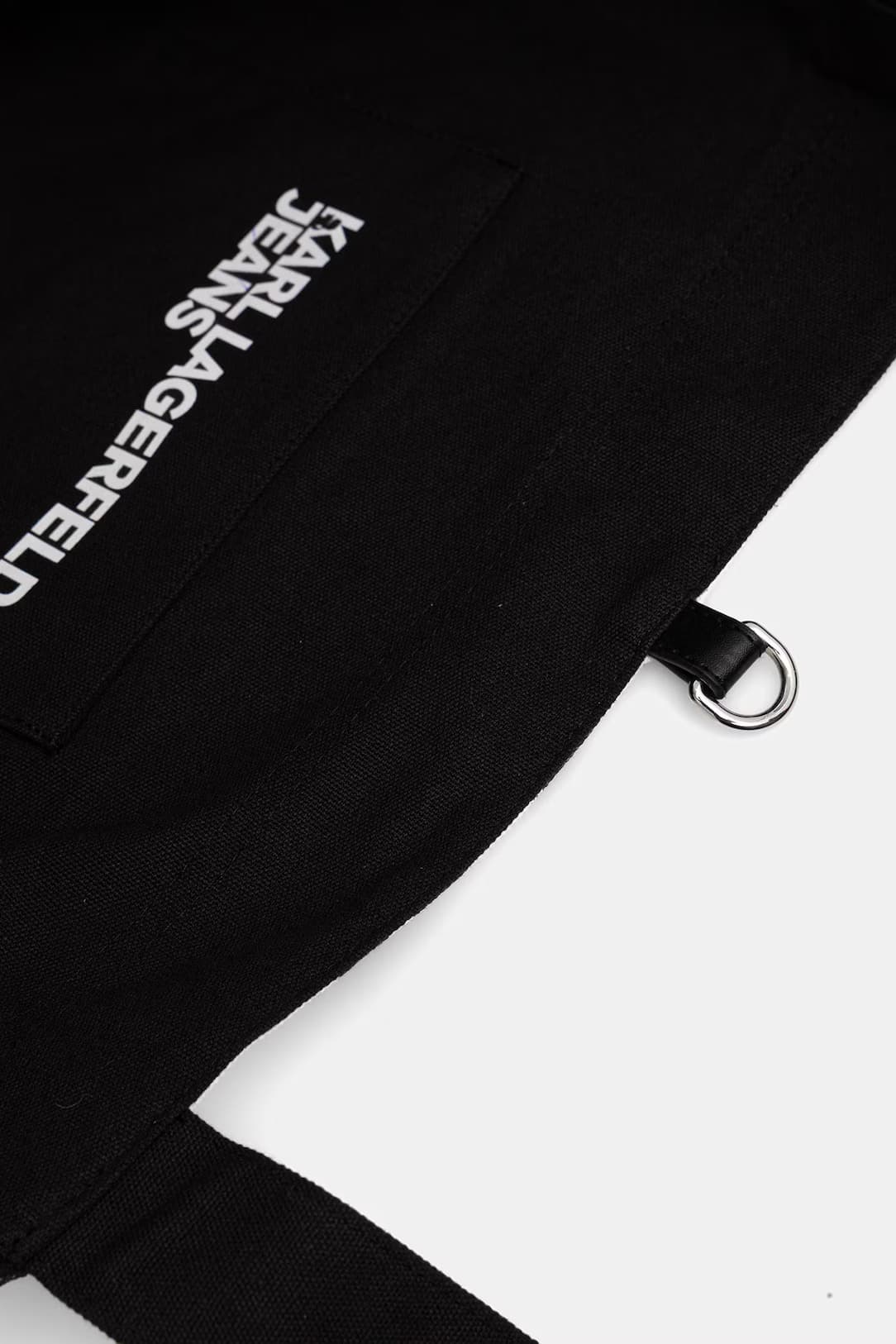 Γυναικεία Shopper Τσάντα Διπλής Όψεως Karl Lagerfeld Jeans B2W50047-2KB BLACK