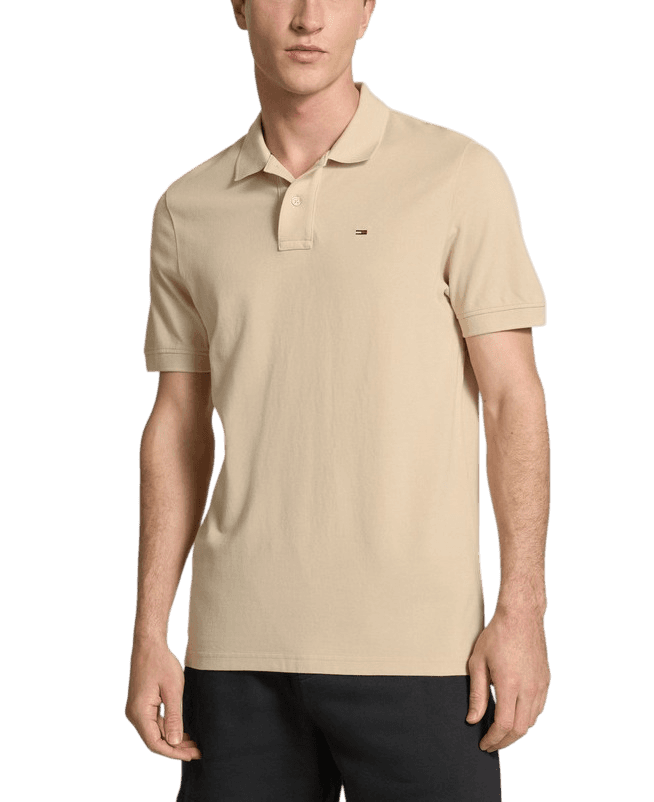Men's Polo Shirts Tommy Hilfiger Beige