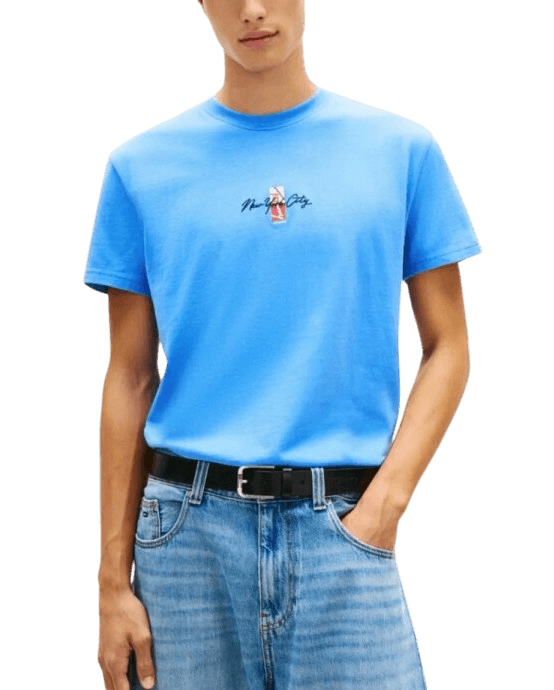 Men's T-Shirts Tommy Hilfiger Beige