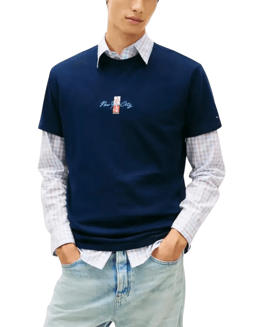 Men's T-Shirts Tommy Hilfiger Blue
