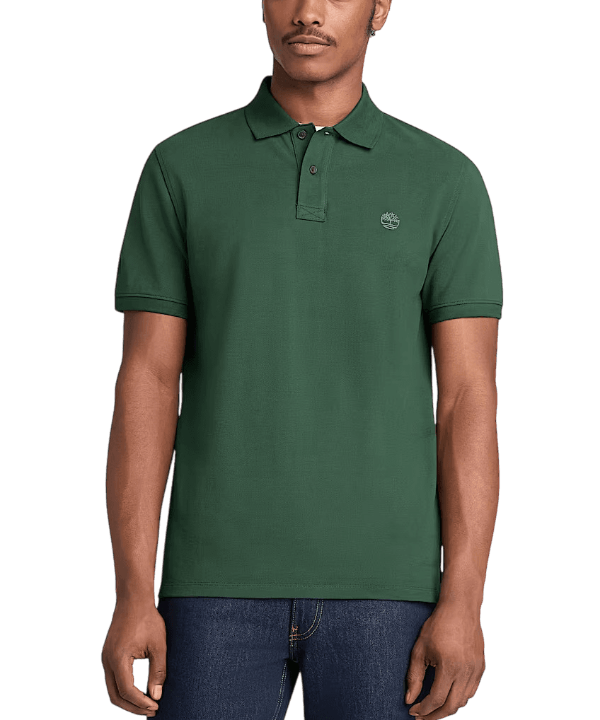 Men's Polo Shirts Timberland Green