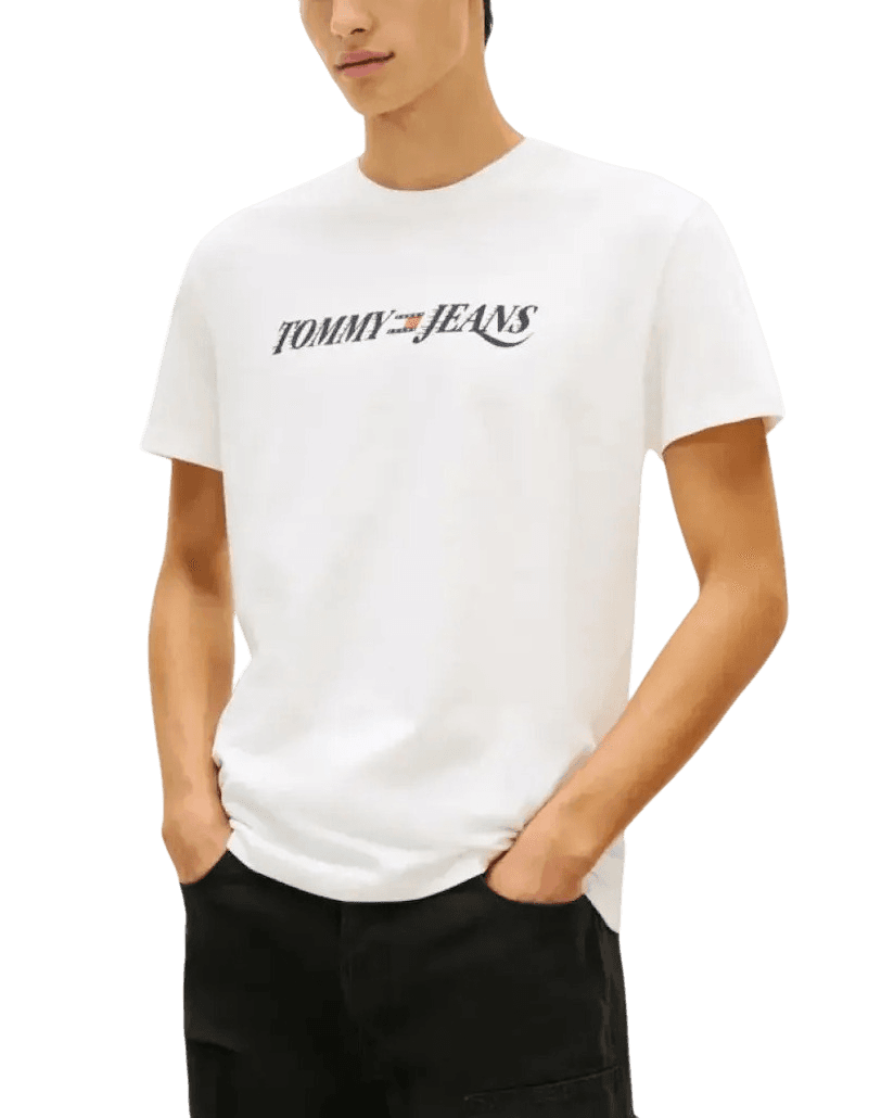 Men's T-Shirts Tommy Hilfiger White