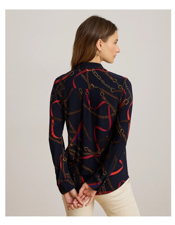 Γυναικείο Daquane Πουκάμισο Navy Μπλε Ralph Lauren 200P03716001-Navy