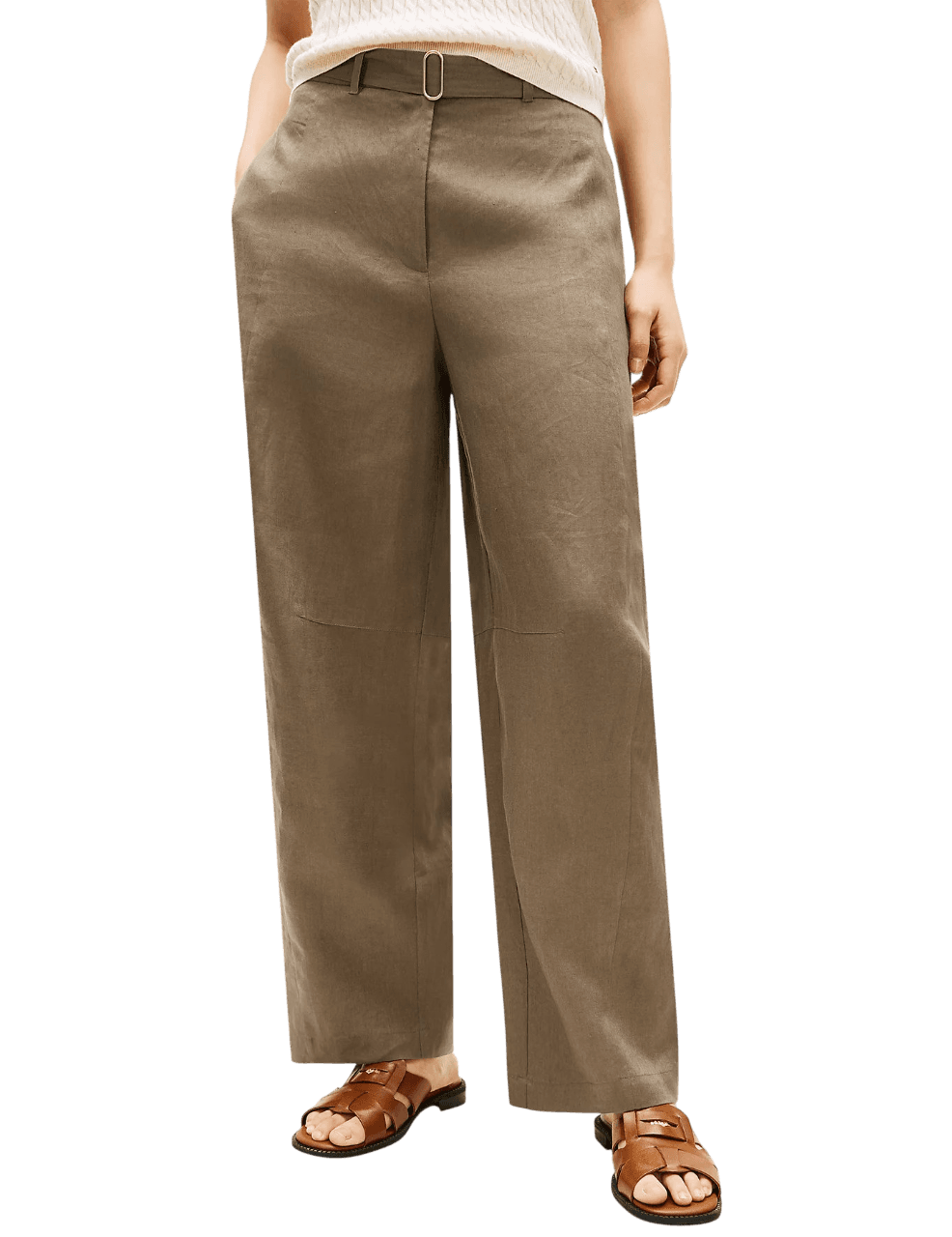 Women's Pants Tommy Hilfiger Khaki