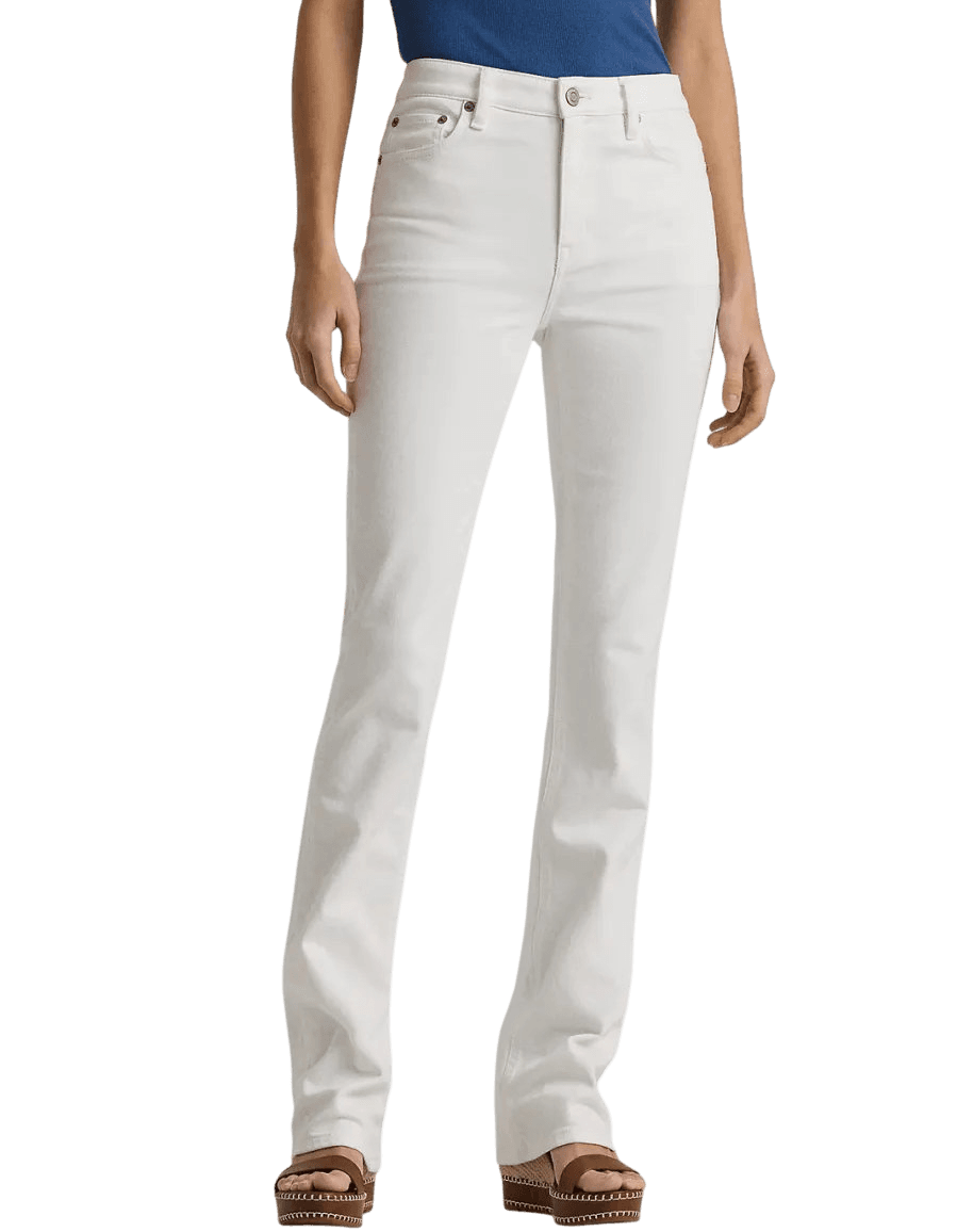 Γυναικείο Τζιν Λευκό Ralph Lauren 200926081001-White