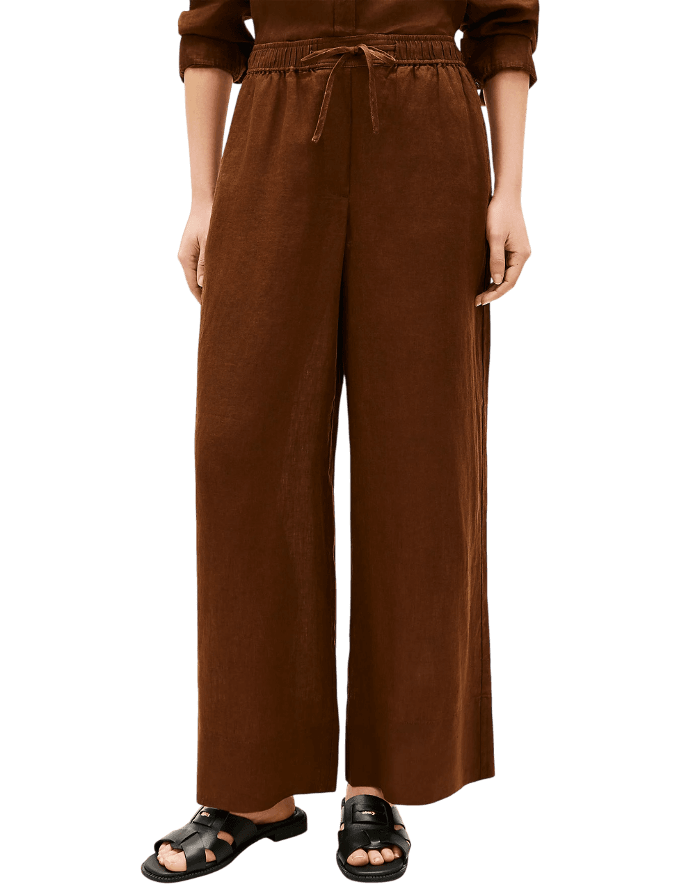 Women's Trousers Tommy Hilfiger Brown