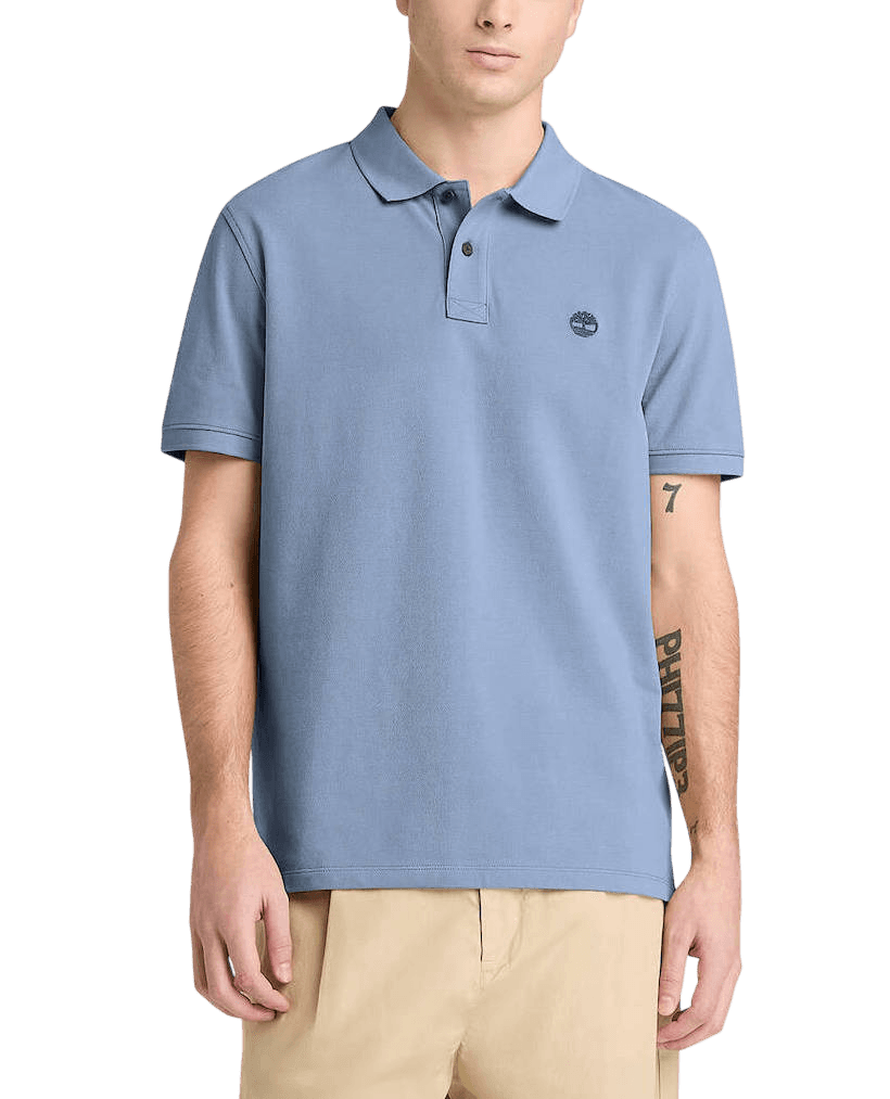 Men's Polo Shirts Timberland Blue