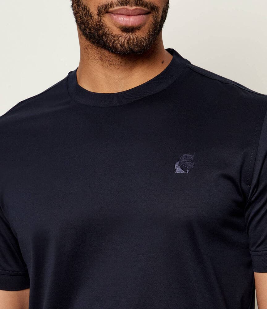 Ανδρικό T-shirt Navy Μπλε Karl Lagerfeld 755002 562200-690