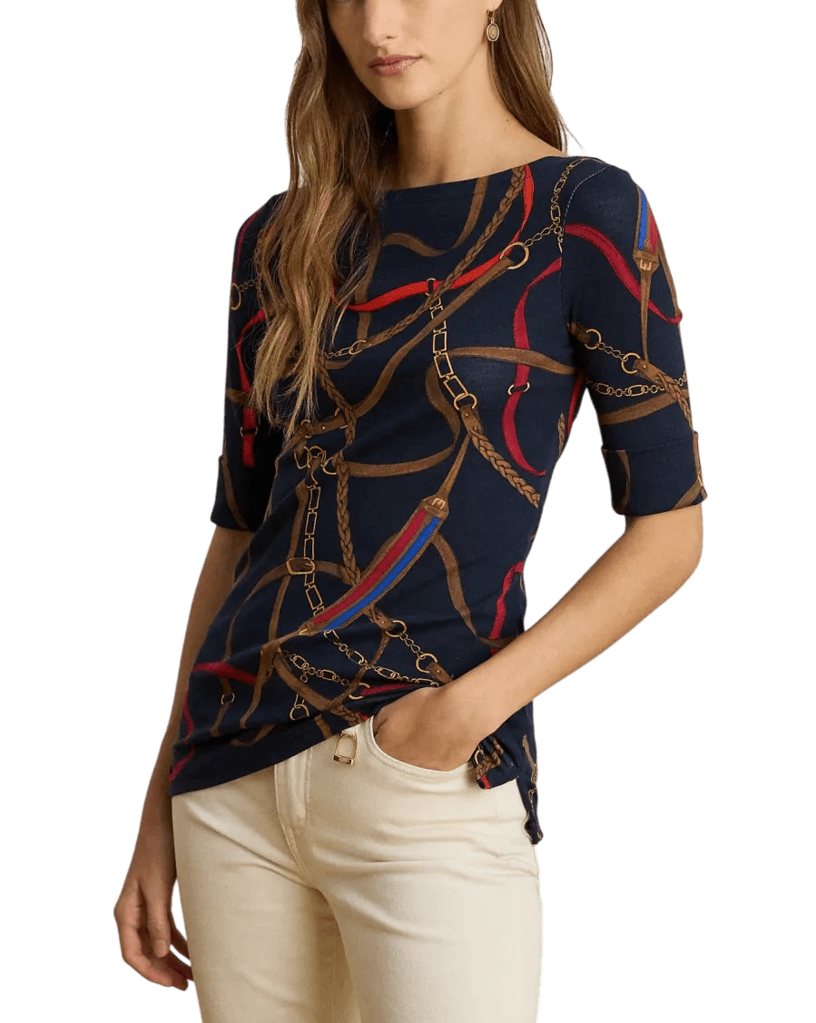 Γυναικεία Μπλούζα Navy Μπλε Ralph Lauren 200P03722001-Navy