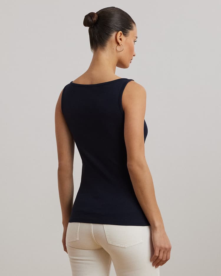 Γυναικείο Kelly Αμάνικο Τοπ Navy Μπλε Ralph Lauren 200704777019-Navy